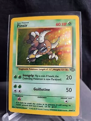 $0.99 • Buy Pokémon TCG Pinsir Jungle 9/64 Holo Unlimited Holo Rare