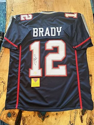 TOM BRADY SIGNED Autographed New England Patriots SuperStarCert COA GOAT PROOF! • $810