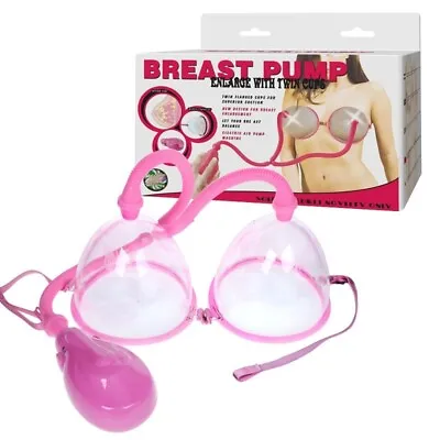 $21.76 • Buy Vacuum Breast Enhancer Sucker Female Enlargement Pump Nipple Suction Cup Chest