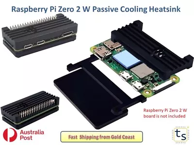 Raspberry Pi Zero 2 W Passive Cooling Heatsink • $13.95