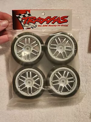 Vintage Traxxas 1/16 Rally Tires & Wheels 12mm (Set Of 4) • $35