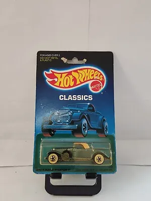 Vintage 1987 Hot Wheels Rolls Royce Phantom II Blue #3290 Whitewall  P18 • $17.81