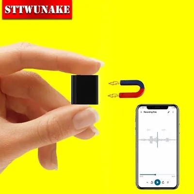 Mini Voice Activated Recorder Hidden Magnet Recording Listening Spy Device • $25.33