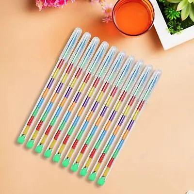 Stackable Colored Crayons Pencils Kids School Supplies Goodie Bag Fillers • £6.60