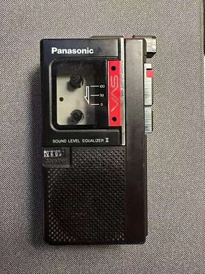 Panasonic RN-125 Micro~Cassette Recorder TESTED WORKS GREAT + Bonus 6 SonyTapes! • $35