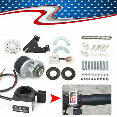 Electric Bike Conversion Kit EBike Mountain Bike Conversion Motor With Freewheel • $82.65