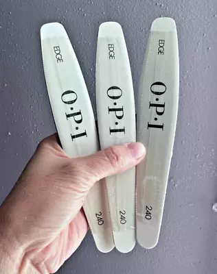 OPI - EDGE  Nail File (240 Grit) -  3 Pcs • $15.99