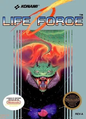 527164 LIFE FORCE Classic Vintage Arcade Atari Sega 24x18 WALL PRINT POSTER • $19.95