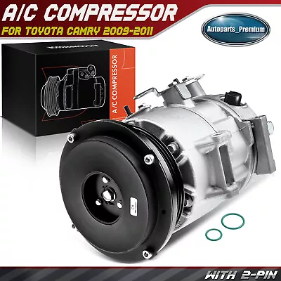 AC Compressor With Clutch For Toyota Camry 2009 2010 2011 2.4L 2.5L 8831006390 • $152.99