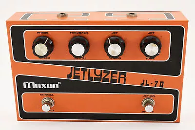 Maxon JL-70 JETLYZER  Vintage Phaser Guitar Effect Pedal  Shipping Free • $399