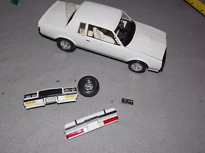 Vintage 1980's Buick Regal/Grand National? Built Model Car Kit Parts Junkyard • $29.99