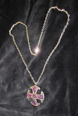 Vintage Scottish Celtic Pendant Necklace By Miracle • £10