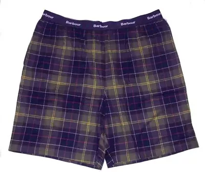 Barbour Cotton Flannel Lounging Boxer Shorts Boxers With Pockets Men's Size XXL • $29.99