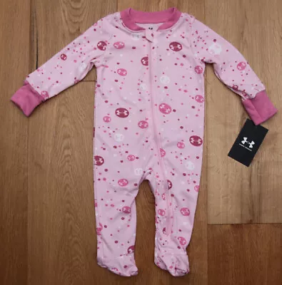 Under Armour Baby Girl Coverall ~ Pink ~ • $14.95