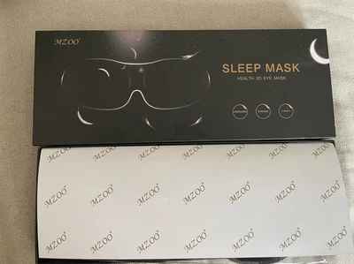 $5.90 • Buy MZOO Sleep Eye Mask For Men Women, 3D Contoured Cup Sleeping Mask & Blindfold