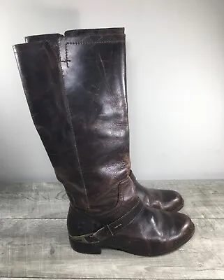 UGG 1001637 Channing II Leather Riding Tall Zipper Womens Boots Booties Size 7 • $104.53