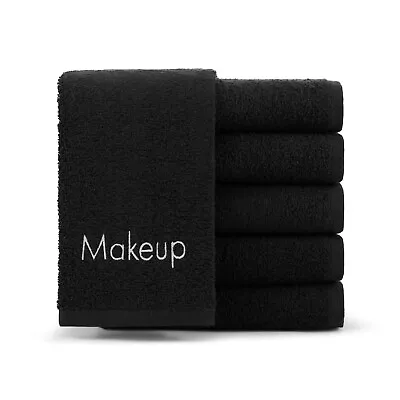 Makeup Removal Towels (6 Pack) - Embroidered 11 X 17 Cotton Fingertip Towel • $299.99