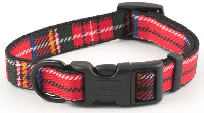 Ancol Tartan Dog Collar Or Matching Lead Red Blue Puppy Highland Stylish Pet • £5.99