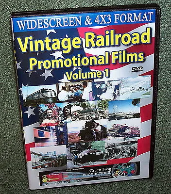 20266 Train Video Dvd  Vintage Railroad Promotional Films  Volume 1 • $21.99