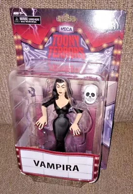 Vampira Action Figure Toony Terrors NECA 2023 Plan 9 From Outer Space Sealed • $9.95