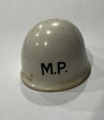 Vintage White MP Helmet For 12” GI Joe Hasbro Hong Kong Military Police Original • $14.99