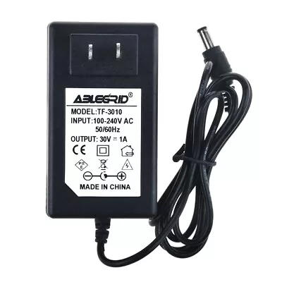 $12.99 • Buy AC 100-240V DC 30V 1A Adapter Charger Power Supply 5.5mmx2.5mm US Plug Center +