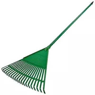 Green Garden Rake 110cm • £9.82