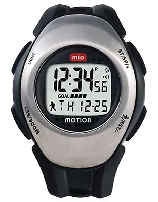 MIO Motion Fit EKG-Accurate Strapless Heart Rate Pedometer Calorie Sport Watch • $44.91