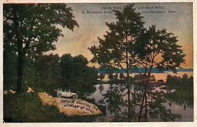 Duck Pond Middlesex Fells VISCOL Co COGUM Tire Additive Advertising Postcard  J • $6.99