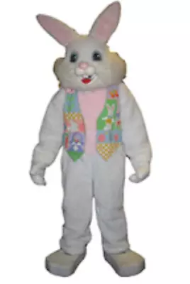 Easter Bunny Mascot Adult Costume By Rubies • $350