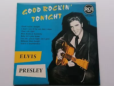 ELVIS PRESLEY  1970s  FRENCH 10  LP GOOD ROCKIN TONIGHT • $31.57