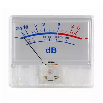 Portable VU Meter Accuracy Power Amplifier Meter Level Meter Level • $11.91