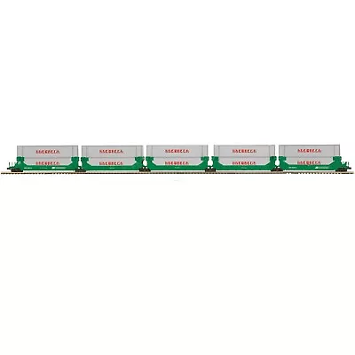 MTH 20-92251 Burlington Northern Twin Stack Containers 5/pk O Scale 3-Rail • $399.95