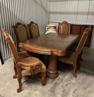 AICO BY MICHAEL AMINI Monte Carlo Dining 7 Pc Set • $900