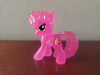 My Little Pony Beachberry G4 Blind Bags Wave 14 AT Pink Translucent Figure 2015 • $4.99