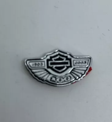 Harley Davidson 100th Anniversary Engine Motor Medallion Emblem • $35