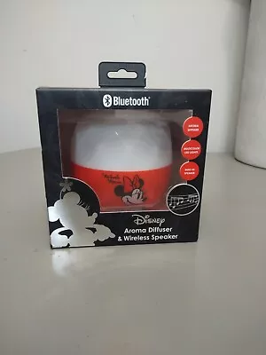 Minnie Mouse Bluetooth Disney Wireless Speaker & Ultrasonic Aroma Diffuser Nib • $18.99