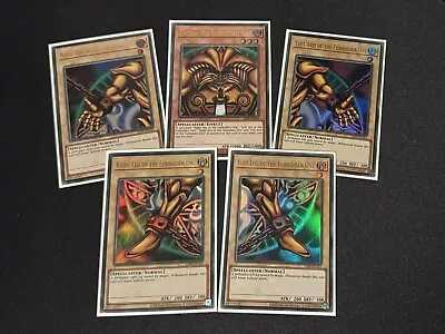 Yugioh 25th Anniversary LOB Exodia The Forbidden One • £100