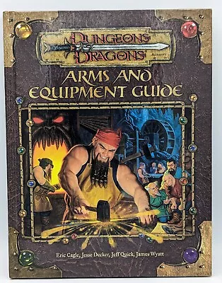 Arms And Equipment Guide Dungeons And Dragons 1st Printing • $34.99