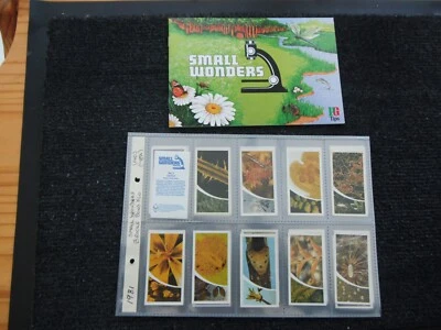 £0.99 • Buy One Complete Set Brooke Bond Tea Cards Plus Album Small Wonders