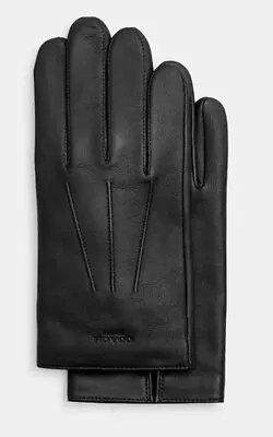 Coach Leather Gloves Men's CM330 Black Size XL • $77.50