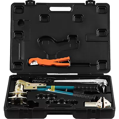 VEVOR PEX Manual Crimping Tool Pex Pipe Sleeve Plumbing Tool Kit 16-32 Mm • $238.99