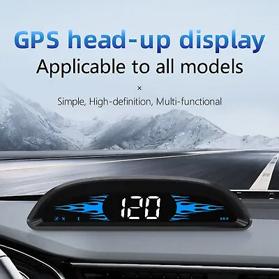 HUD GPS Head Up Display Speedometer Odometer Car Digital Speed HUD Universal • $19.99