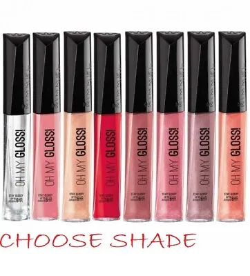 RIMMEL Oh My Gloss! Moisturising Lip Gloss  *ALL SHADES CHOOSE YOURS* NEW • £4.75