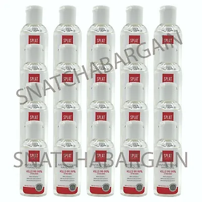 20 X ANTI-BACTERIAL HAND SANITISER GEL 60ml VIT E & ALOE EUCALYPTUS EXP 07/2022 • £4.99