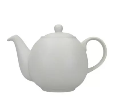 London Pottery Globe Teapot 4 Cup 900ml Matt Ivory Brand New In Box • £16