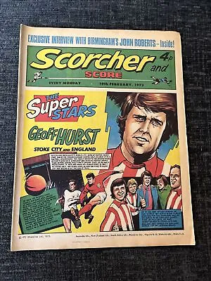 Scorcher And Score Comic 10 February 1973 Aberdeen Geoff Hurst Colin Stein • £3.99