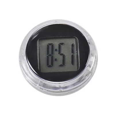 Mini Motorcycle Clock Stick-on Waterproof Electronic Watch Moto Digital Clock • $8.18