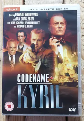 Codename Kyril Series 1 DVD R2 UK VGC 1988 TV Season Complete Edward Woodward • £6.99
