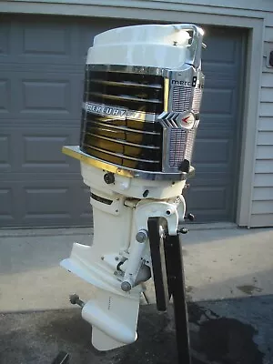 1962 Tower Of Power Mercury 85 HP Vintage Outboard Motor Long Shaft 25 /Controls • $1995